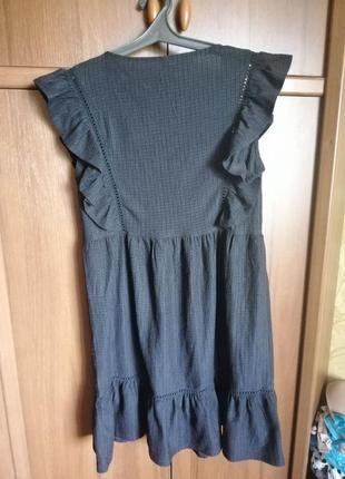 Міні сукня з рюшами3 фото