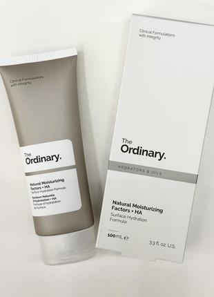 Крем для обличчя the ordinary natural moisturizing factors + ha, 100 ml