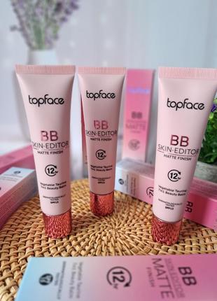 Тональний крем topface bb skin editor matte finish foundation