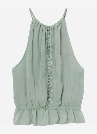 Літній короткий топ h&m