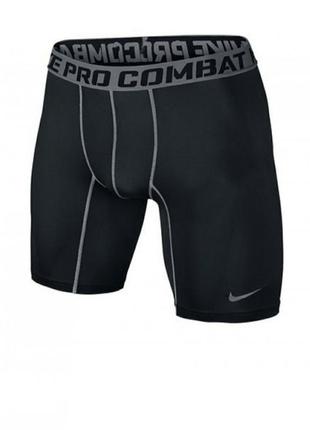 Nike pro combat компрессионные шерты спорт /8682/