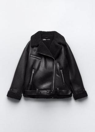 Куртка-дублянка zara