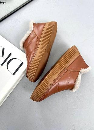 Зимние дутики угги ряда автоледи кожа