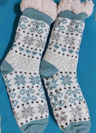 Шкарпетки валянки з силіконовою підошвою