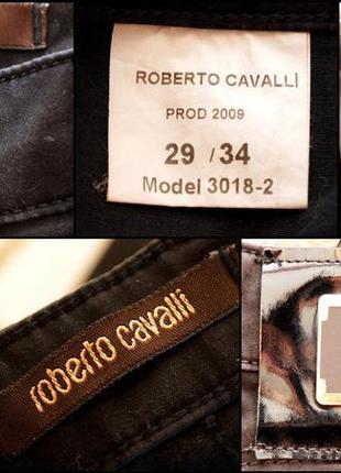 Котонові штани/джинси roberto cavalli9 фото