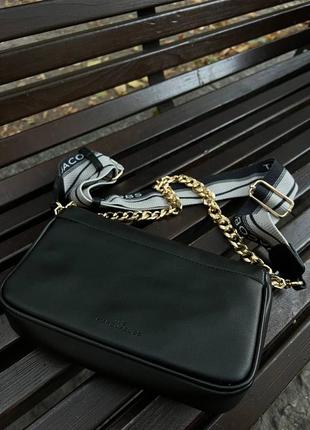 Жіноча сумочка marc jacobs the j marc shoulder bag black7 фото