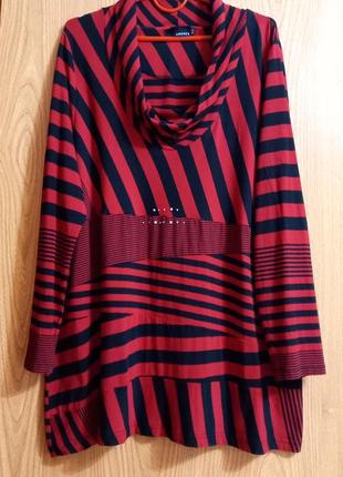 Турция -туника, интересная полоска ❤💤❤💤 вискоза