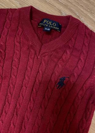 Свитер кофта джемпер на ребенка унисекс polo ralph lauren baby3 фото