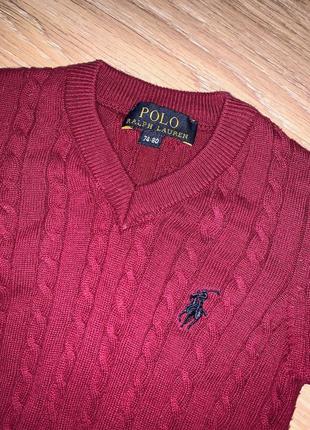 Свитер кофта джемпер на ребенка унисекс polo ralph lauren baby4 фото