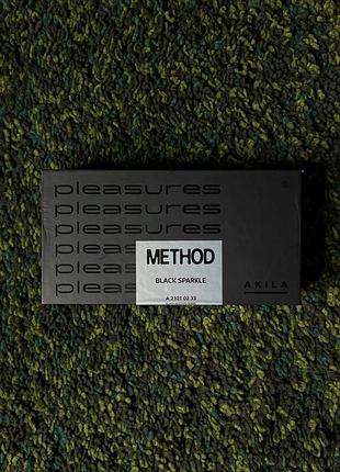 Очки akila x pleasures method sunglasses black sparkle (new) | original