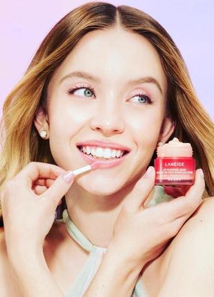 💕ночная маска для губ вил laneige 💕3 фото