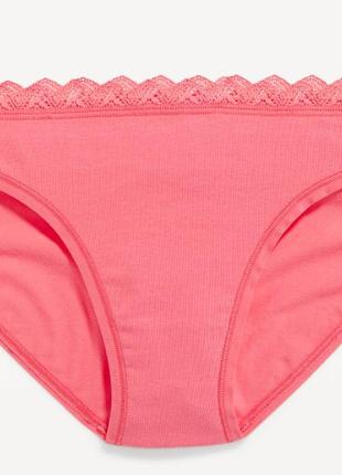 Old navy розмір s жіноча спідня білизна бікіні із середньою посадкою та мереживним оздобленням