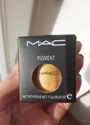 Mac pigment 7,5 g gold пігмент1 фото