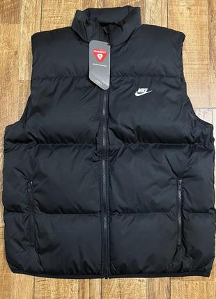 Жилетка nike club puffer m