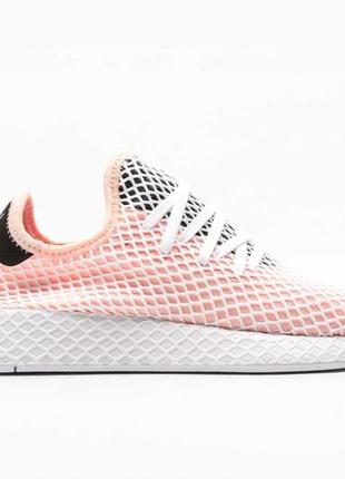 Оригинал! кроссовки мужские adidas deerupt runner b28075, розовые, адидас дирапт, кросівки