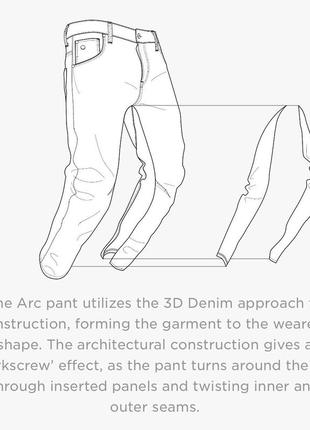 Шикарные джинсы, брюки g-star raw arc 3d slim coj garments jeans dune5 фото