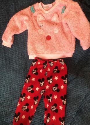 Пижама, комплект, 2 р 92 см. primark.