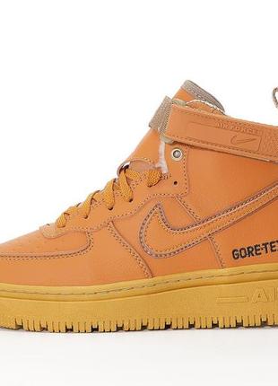 ❄️nike air force 1 gore-tex winter high❄️ кросівки чоловічі зимні високі найк, кроссовки мужские зимние с мехом найк, кросівки зима