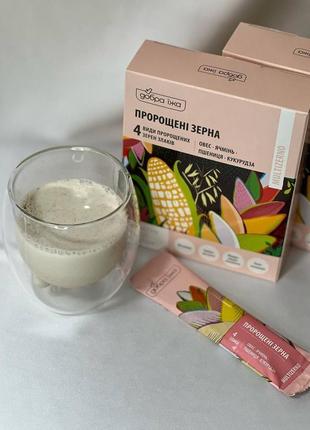 Пророщенные зерна в стиках. украина,10 шт в упаковке