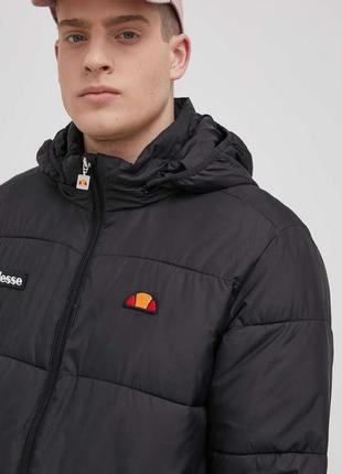 Оригінальна чоловіча куртка ellesse «longli padded jacket»8 фото