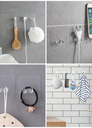 Подвесные крючки органайзеры кухонных принадлежностей аксессуаров для ванной1 фото
