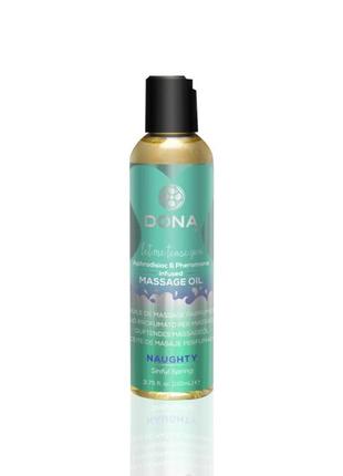 Масажна олія dona massage oil naughty