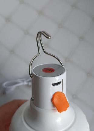 Аварийная лампочка светодиодная лампа с аккумулятором 18650 / лампочка 5v led 60w...