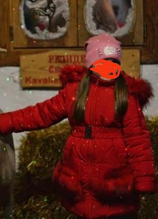 Зимовий плащ пальто