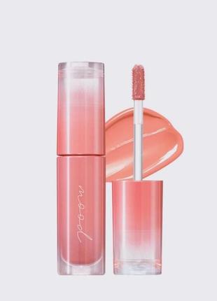 Рідкий тінт для губ peripera glowy tint 01 best beige