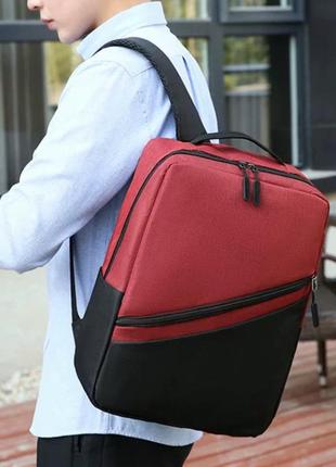 Набор 3 в 1 рюкзак, сумочка, пенал ahb 2 red2 фото