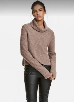 Светр із пряжі букле/через палець
h&m divided р.м