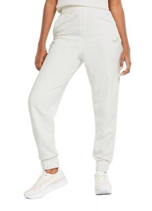 Брюки puma Logo essentials+ embroidery women's pants