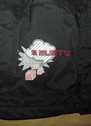 Burton куртка ветровка зимняя лыжная детская с капюшоном размер 7-8(40)3 фото
