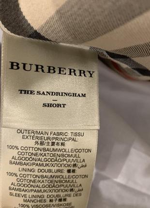 Тренч burberry original short5 фото