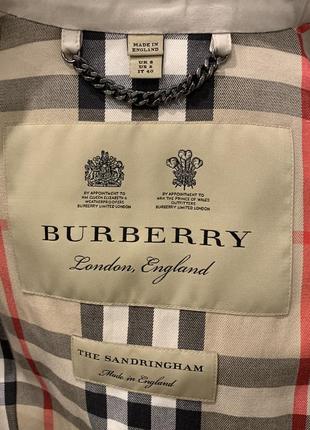 Тренч burberry original short6 фото