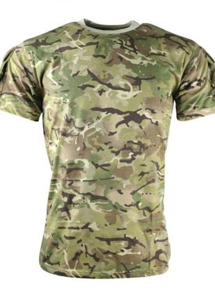 Футболка тактична kombat uk tactical t-shirt мультикам