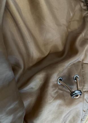 Куртка эврозима парка с карманами и отсетбным пухом4 фото