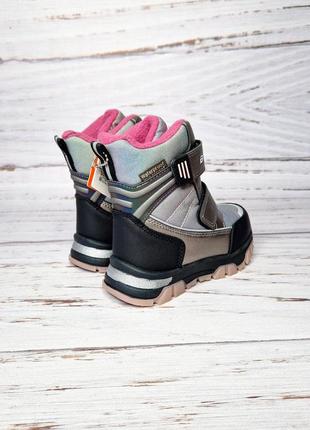Термочеревики / зимові чоботи для дівчинки / сноубутси3 фото