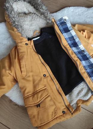 Дитяче пальто, курька, парка демо сезон на хлопчика + светр