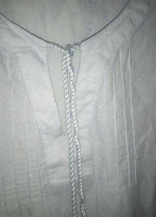 Нарядная  хлопковая блуза от bonmarche8 фото