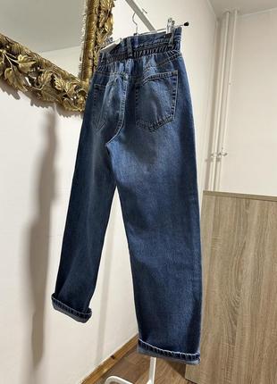 Новые джинсы слоучи на высокой посадке5 фото