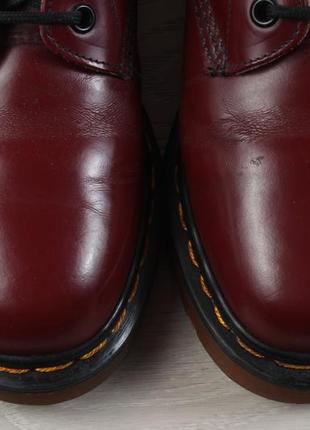 Шкіряні вінтажні черевики dr. martens england 1460 оригінал, розмір 383 фото