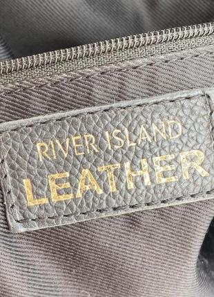 Большая сумка натуральная кожа river island7 фото