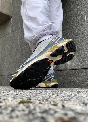 Salomon s/lab xt-6 blue/beige 3