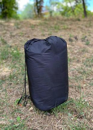 Зимний военный спальный мешок 220х75 до -15 армейский спальник пиксель всу теплый...