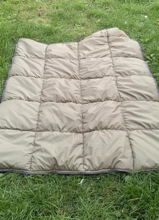 Зимний военный спальный мешок 220х75 до -15 армейский спальник пиксель всу теплый...