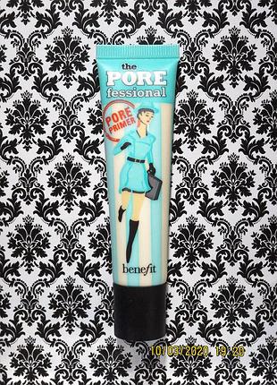 Праймер матирующий скрывающий поры benefit porefessional face primer pore primer 22 мл