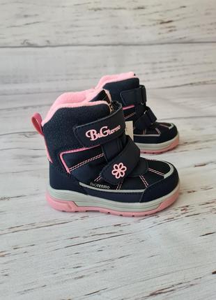 Термо ботинки для девочки / зимние сапоги3 фото