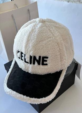Стильные теплые кепки celin1 фото
