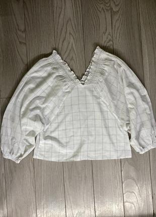 Сорочка, блуза білого кольору4 фото